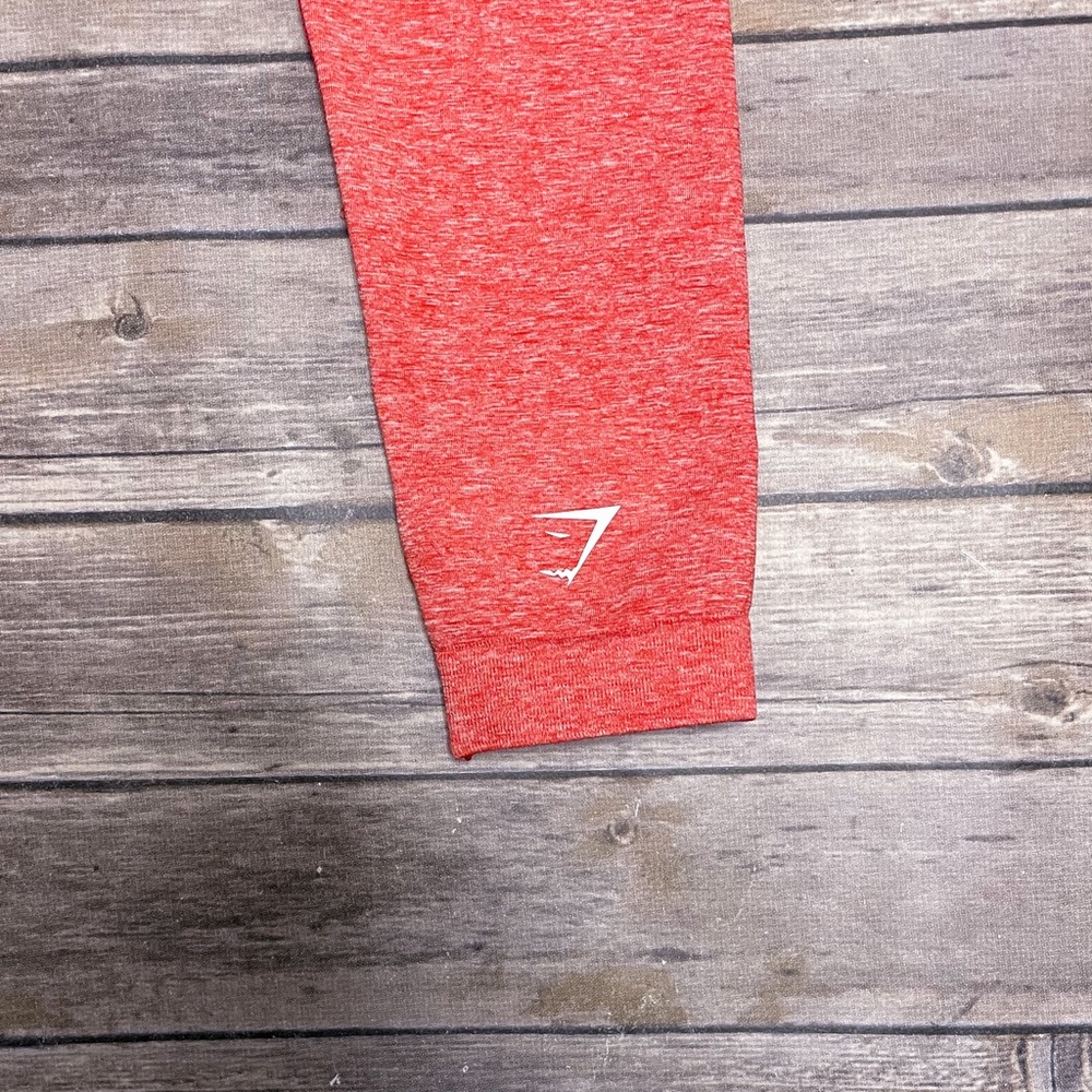 Gymshark Adapt Ombre Raspberry Red White Marl Mar… - image 5